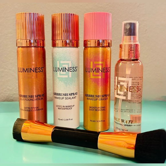 Luminess Airbrush Spray Makeup Collection with Brush TRADED - Picture 2 of 7